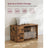 Storage Chest - Wood - Rustic Brown - Safety Hinges