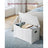 Storage Chest - Wood - Rustic Brown - 2 Safety Hinges