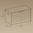 Storage Chest - Wood - Cloud White - Safety Hinges