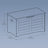 Storage Chest - Wood - Cloud White - With Safety Hinges and Storage Bench Functionality