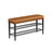 Shoe Bench - Synthetic Leather - Brown