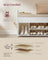 Shoe Rack - Wood - Rustic Brown - Storage Bench with Inner Compartment and PU Pockets