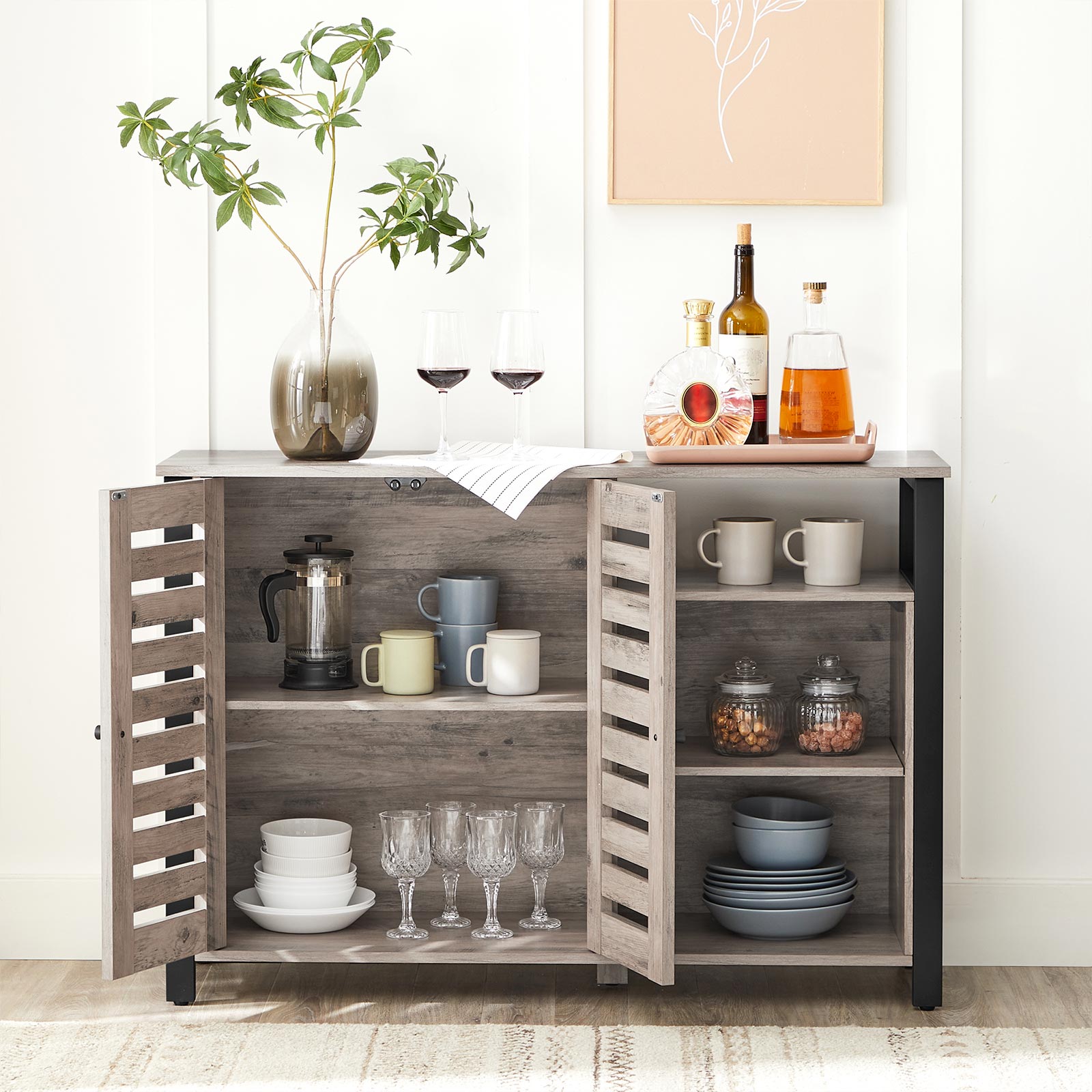 Sideboard - Wood - Greige