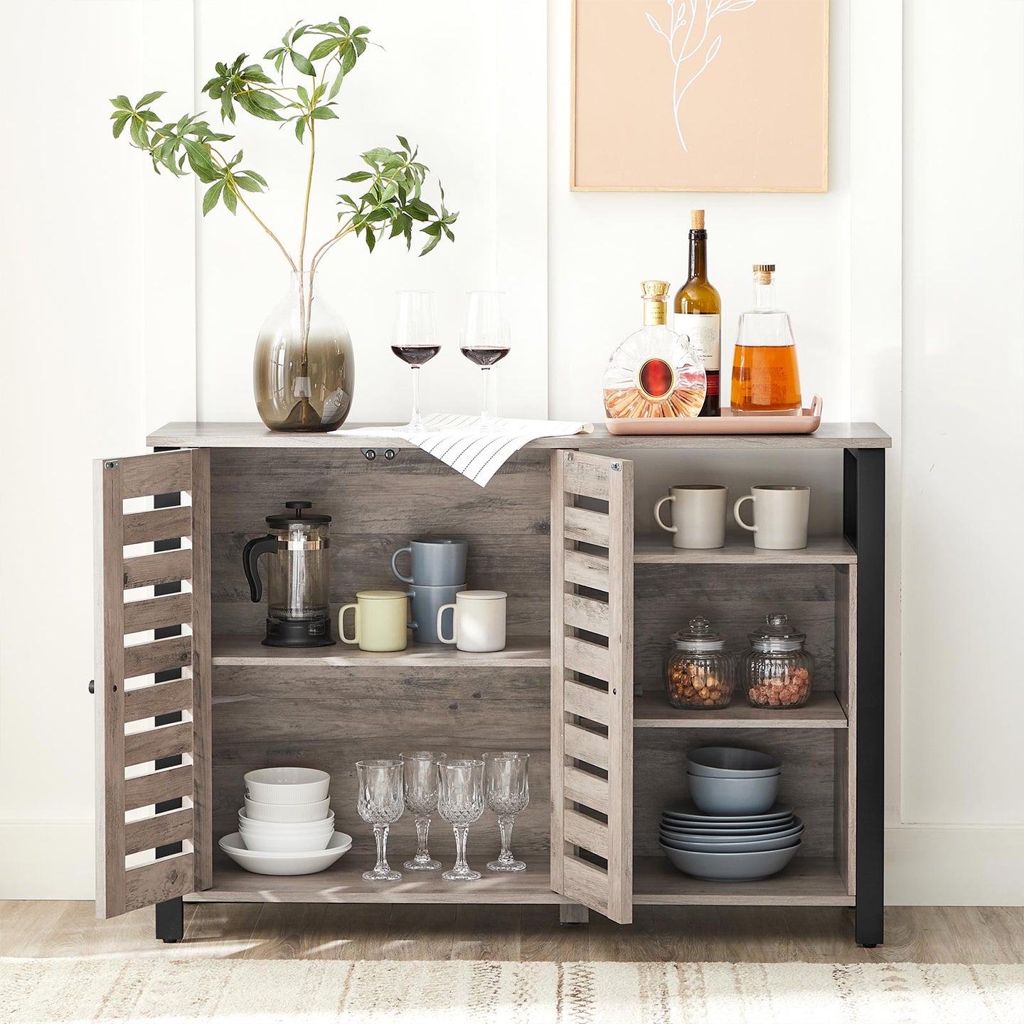 Sideboard - Wood - Greige