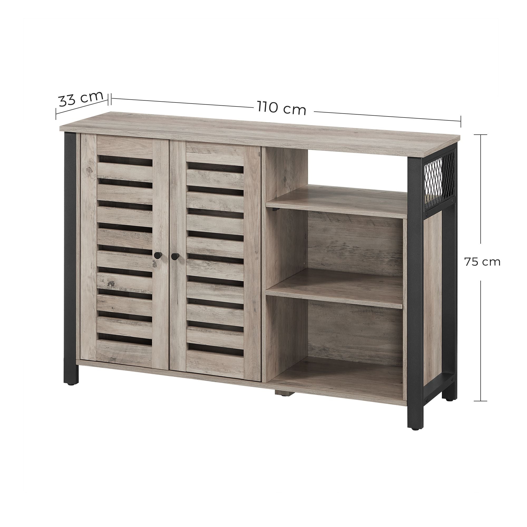 Sideboard - Wood - Greige