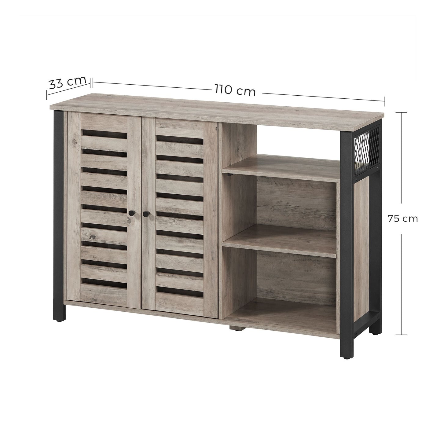 Sideboard - Wood - Greige