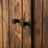 Storage Cabinet - Steel - Rustic Brown and Black - Enhanced Safety Features