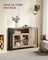 Sideboard - Wood - Rustic Brown and Black