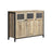 Sideboard - Steel - Rustic Brown - Compact Dimensions