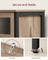 Sideboard - Steel - Rustic Brown and Black