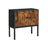 Sideboard - Steel Frame - Rustic Brown and Black