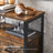 Multipurpose Sideboard - Steel Frame - Drawer and Adjustable Shelf