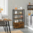Floor Standing Cabinet - Wood - Rustic Brown
