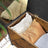 Storage Bench - Synthetic Leather - Black and Rustic Brown
