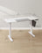 Height Adjustable Electric Desk - 4 Programmable Heights - Engineered Wood - Cloud White