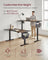 Height Adjustable Electric Standing Desk - Wood - Black - Ergonomic Design