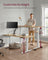 Electric Standing Desk Frame - Metal - Black - Height Adjustable with Double Motor and Memory Function
