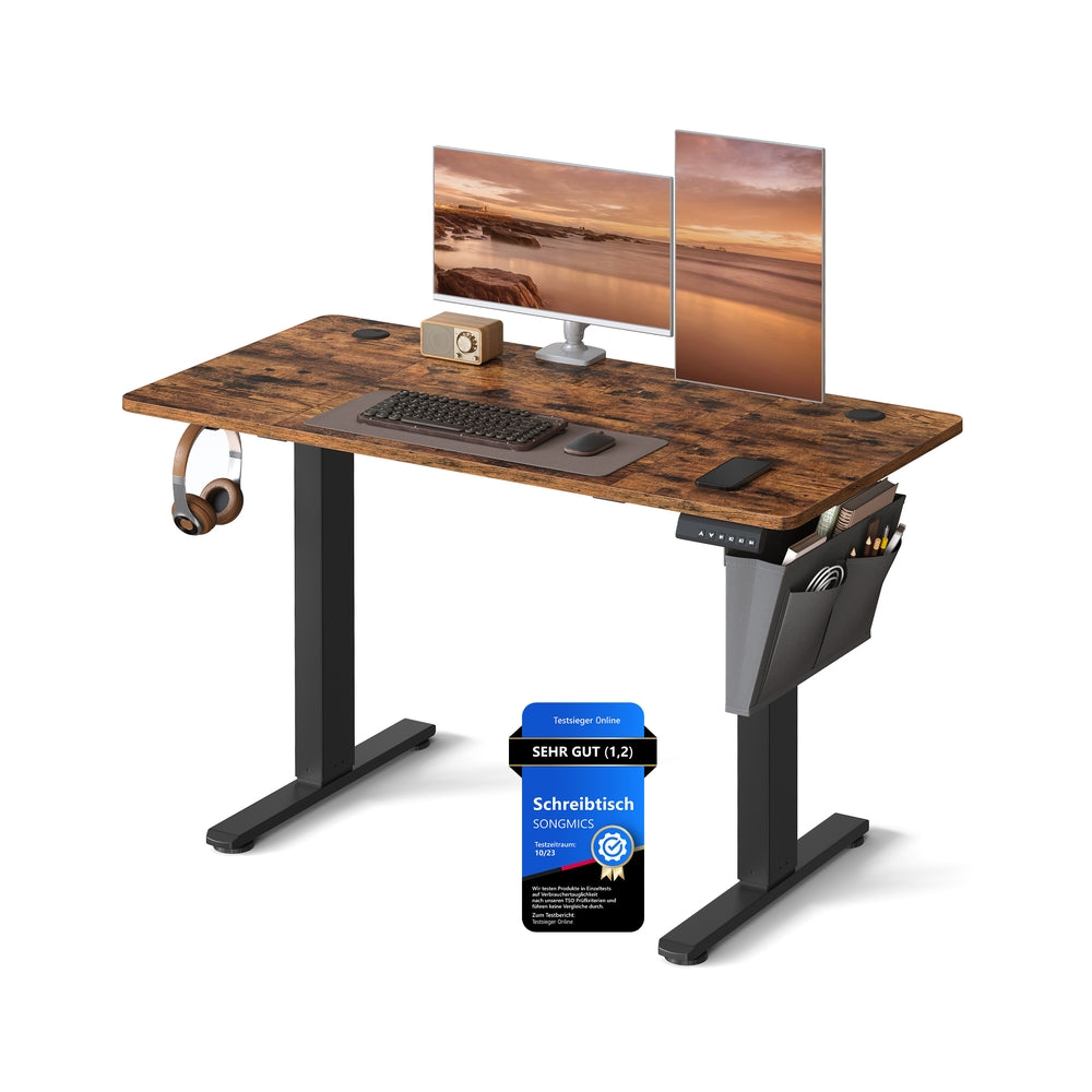 Height Adjustable Desk - Cloud White - Electric
