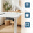 Electric Standing Desk - 60L - Particleboard - Height Adjustable