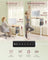 Electric Standing Desk - Metal - Cloud White - Height Adjustable with 4 Memory Heights and Storage Pocket