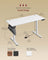 Height Adjustable Desk - Engineered Wood - Cloud White - Electric with 4 Memory Heights and Storage Pocket