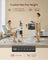 Height Adjustable Electric Desk - Engineered Wood - Cloud White - 4 Memory Heights