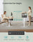Electric Standing Desk - Engineered Wood - Cloud White - Height Adjustable with 4 Memory Settings