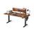 Electric Standing Desk - Engineered Wood - Cloud White - Height Adjustable with 4 Memory Settings and Storage Pocket