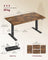 Electric Standing Desk - 140 x 80 - Particleboard - USB-C Port