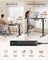 Electric Standing Desk - 63" x 31.5" - Particleboard - Height Adjustable