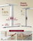 Electric Standing Desk - 140 x 80 - Particleboard - USB-C Port