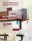 Standing Desk - Electric Height-Adjustable - Rustic Brown - 80 x 50 x 72-120 cm