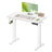 Standing Desk - Electric Height-Adjustable - White - 80 x 50 x 72-120 cm
