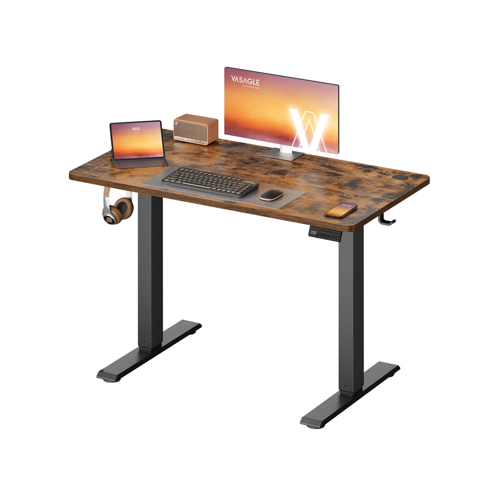 Electric Standing Desk - 100x60 - Steel - Height Adjustable