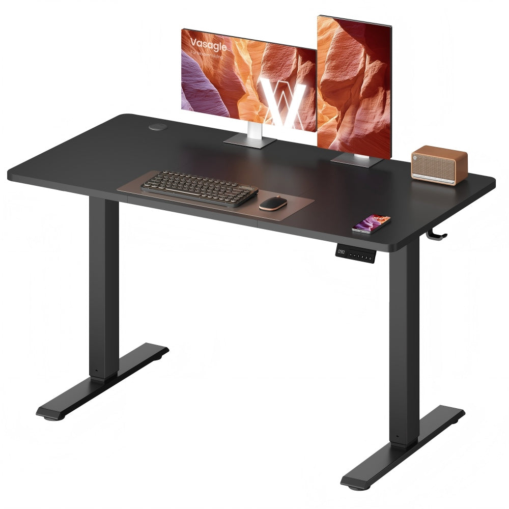 Electric Standing Desk - 120 x 60 - Steel - Adjustable Height