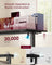 Electric Standing Desk - 120 x 60 - Steel - Adjustable Height