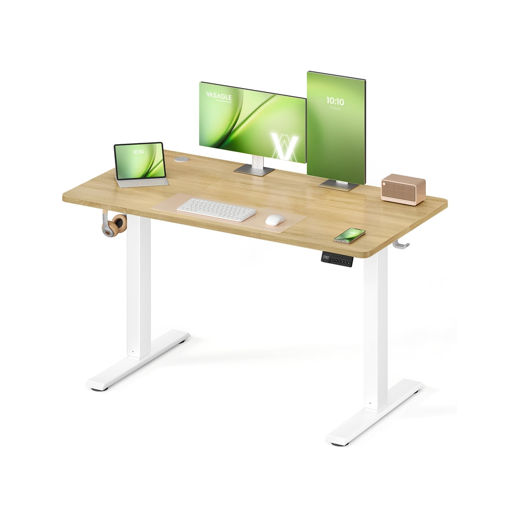 Electric Standing Desk - 120 x 60 - Steel - Height Adjustable