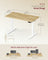 Electric Standing Desk - 120 x 60 - Steel - Height Adjustable