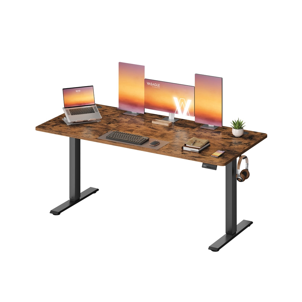 Electric Standing Desk - 160 x 70 - Steel - Height Adjustable