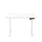 Electric Standing Desk - 120L - Steel - Height Adjustable