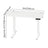Electric Standing Desk - 120L - Steel - Height Adjustable