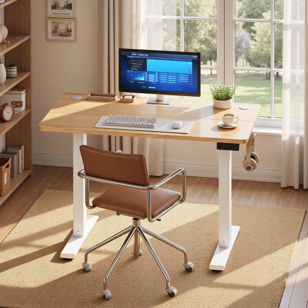 Electric Standing Desk - 120L - Steel - Height Adjustable
