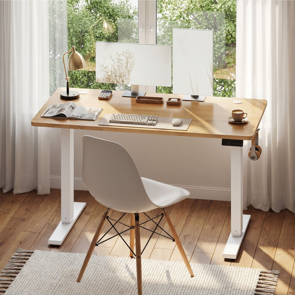 Electric Standing Desk - 120L - Steel - Height Adjustable