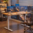 Electric Standing Desk - 120L - Steel - Height Adjustable
