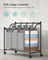 Rolling Laundry Sorter - Fabric - Black - Includes 4 Removable Bags