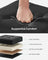 Foldable Storage Ottoman - Weight Capacity 300 kg - Fabric - Ink Black