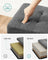 Storage Ottoman - Fabric - Dark Grey - Versatile Footrest and Storage Solution