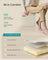 Foldable Storage Ottoman - Fabric - Cream White - Versatile for Living Room and Bedroom