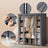 Portable Closet - Fabric - Navy Blue - Clothes Storage Organizer with Rail