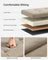 Foldable Storage Ottoman - Fabric - Camel Brown